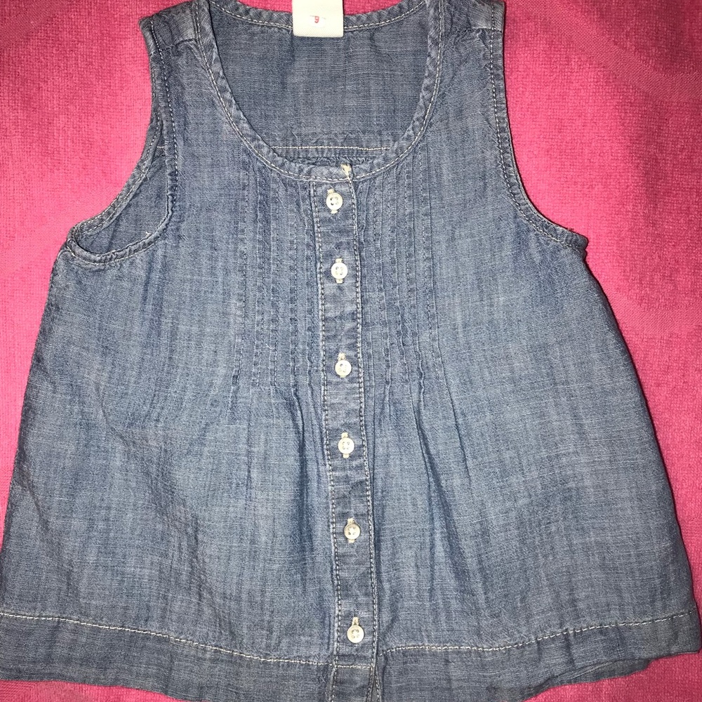 Baby gap denim shirt